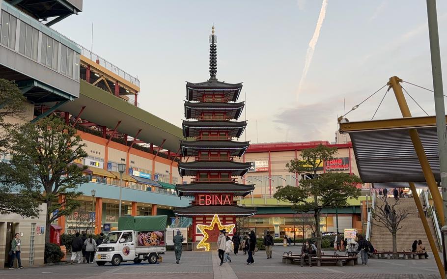 Five-storied pagoda at Ebina Vinawalk